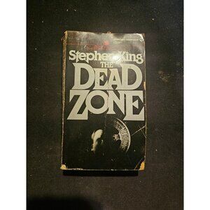 Vintage Stephen King The Dead Zone Paperback Book 1980 First Printing Classic